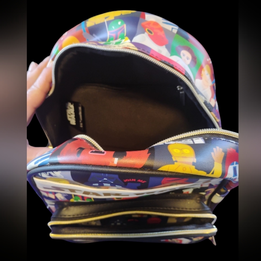 Star Wars Character Print Backpack - Picture 7 of 7